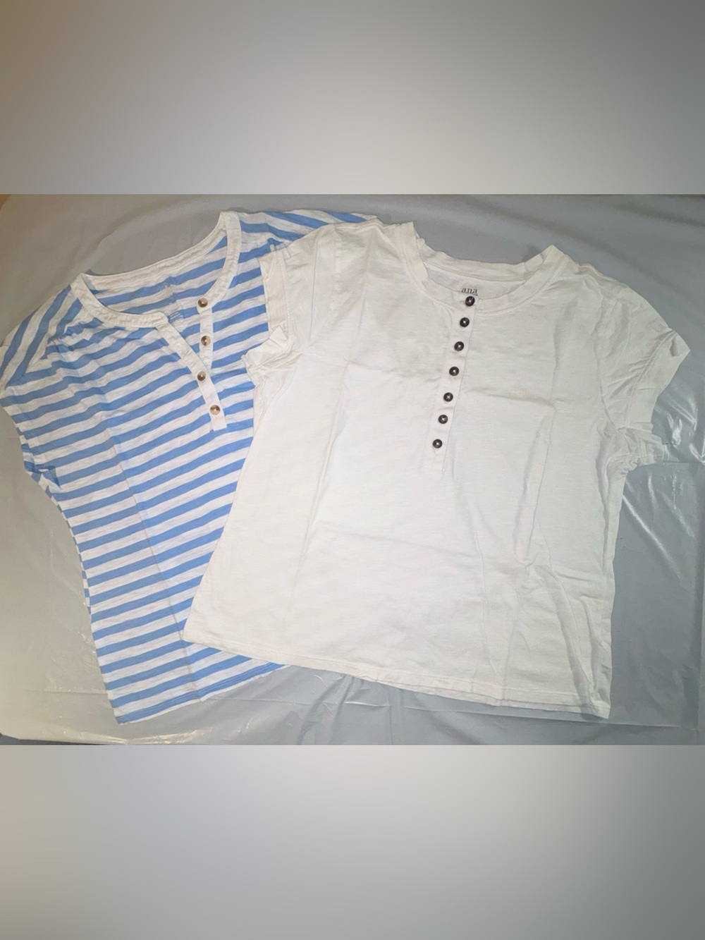 NWOT Bundle of 2 Tees: Lightweight, Cap Sleeves,